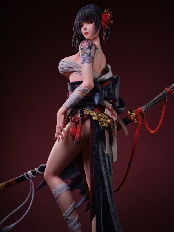 Gravity Toys Oiran the other shore Hot Sexy 1/4 Statue
